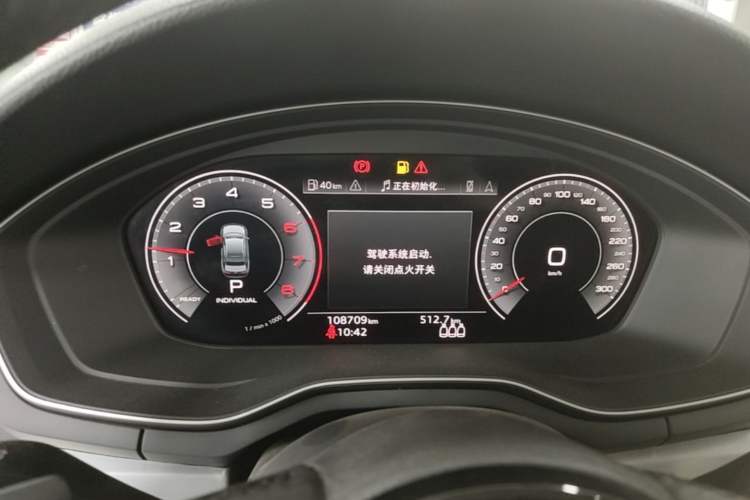 Used Audi A4L 2022 40 TFSI Luxury Dynamic Model Instrument Cluster