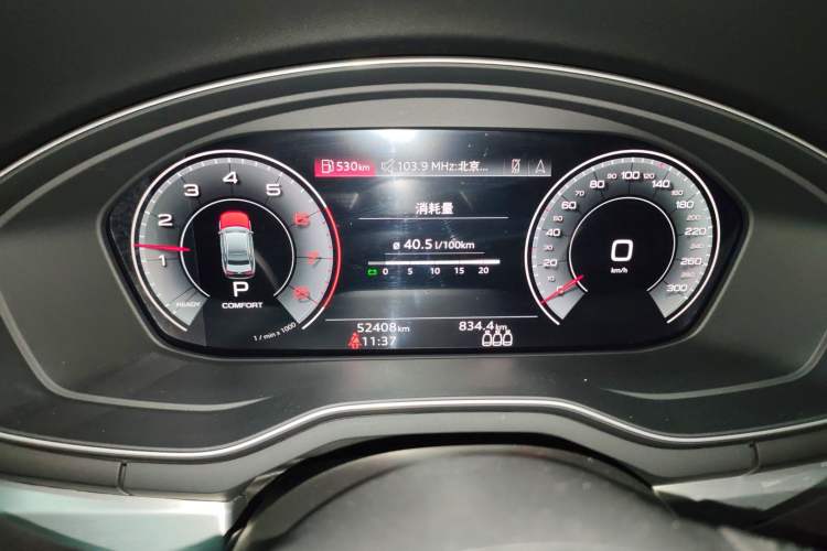 Used Audi A4L 2022 40 TFSI Luxury Dynamic Model Instrument Cluster