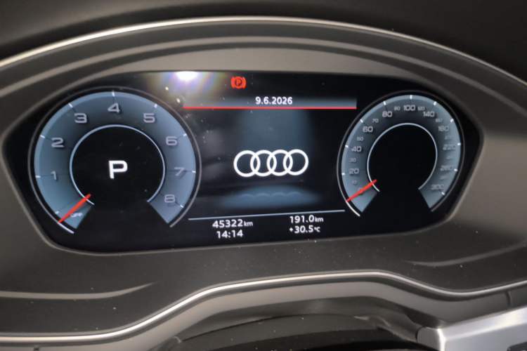 Used Audi A4L 2022 40 TFSI Luxury Dynamic Model Instrument Cluster