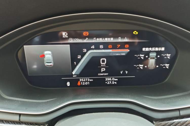 Used Audi A4L 2022 40 TFSI Fashion Dynamic Model Instrument Cluster