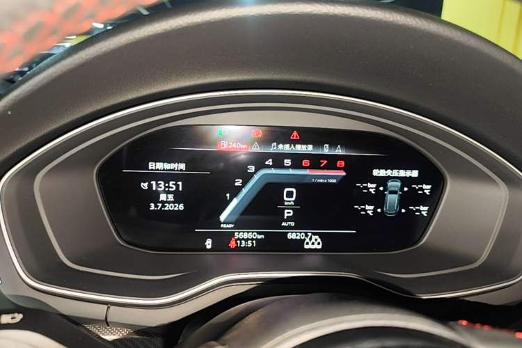 Used Audi A4L 2022 40 TFSI quattro RS Performance Package Instrument Cluster