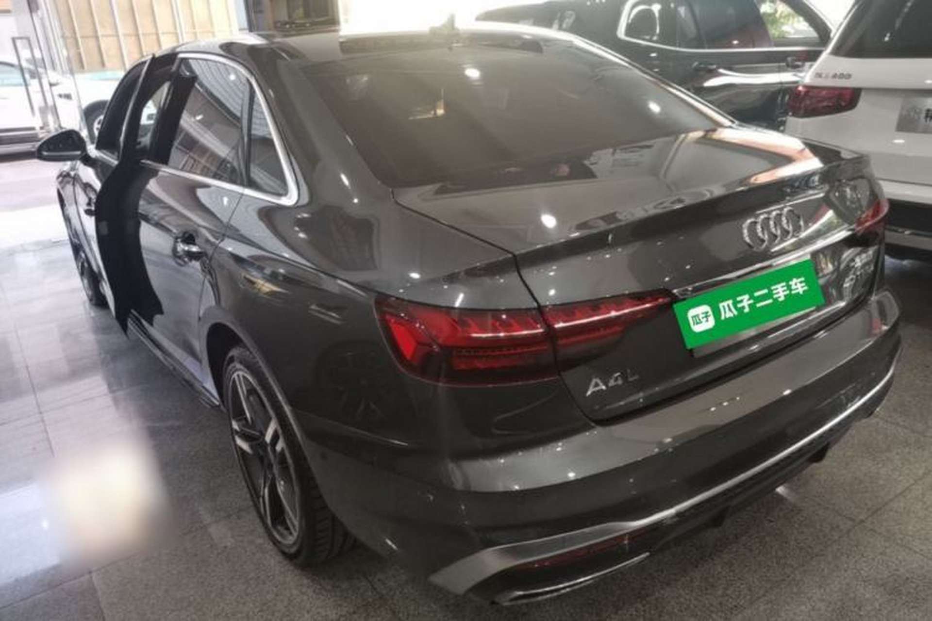 Used Audi A4L 2022 40 TFSI Luxury Dynamic Model Rear Left 45 Deg