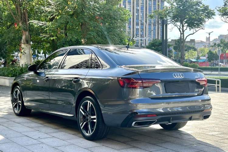Used Audi A4L 2022 40 TFSI Luxury Dynamic Model Rear Left 45 Deg