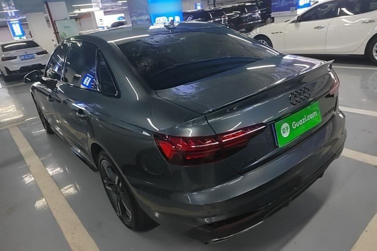 Used Audi A4L 2022 40 TFSI Luxury Dynamic Model Rear Left 45 Deg