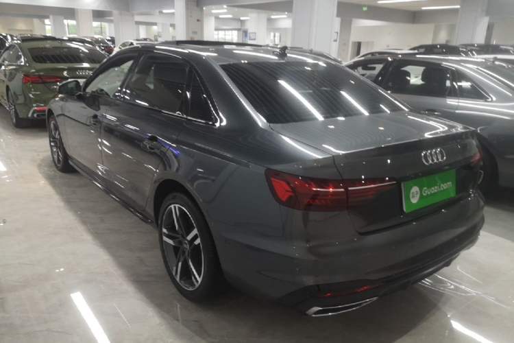 Used Audi A4L 2022 40 TFSI Luxury Dynamic Model Rear Left 45 Deg