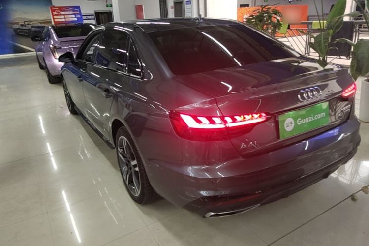 Used Audi A4L 2022 40 TFSI Luxury Dynamic Model Rear Left 45 Deg