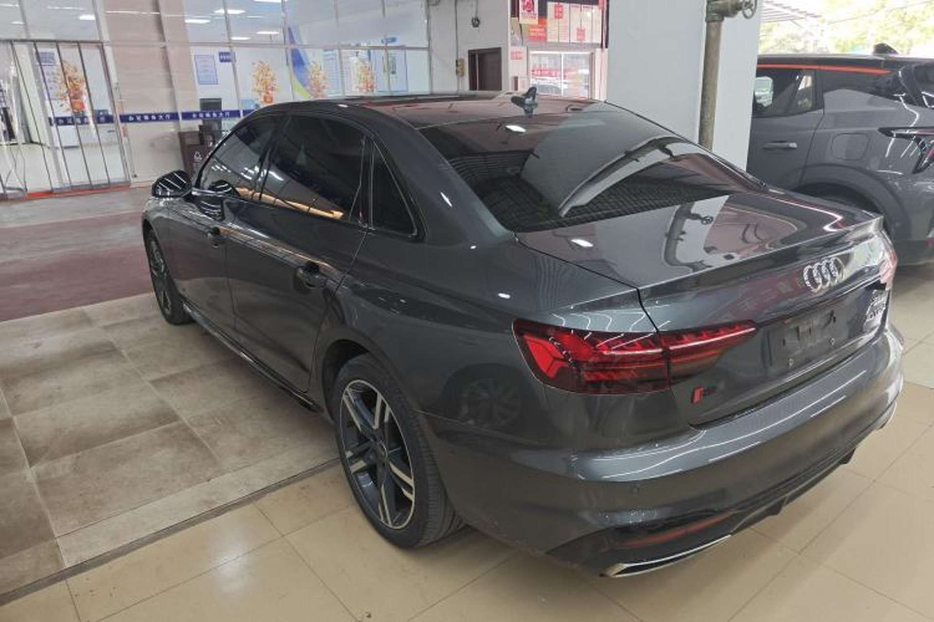 Used Audi A4L 2022 40 TFSI Luxury Dynamic Model Rear Left 45 Deg