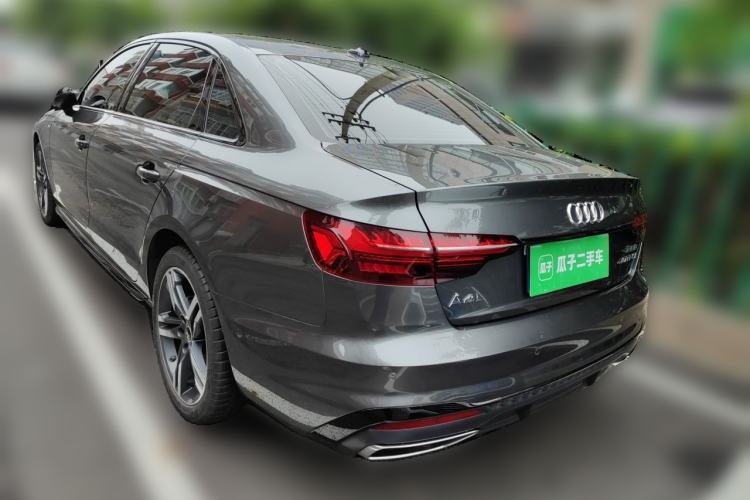 Used Audi A4L 2022 40 TFSI Luxury Dynamic Model Rear Left 45 Deg
