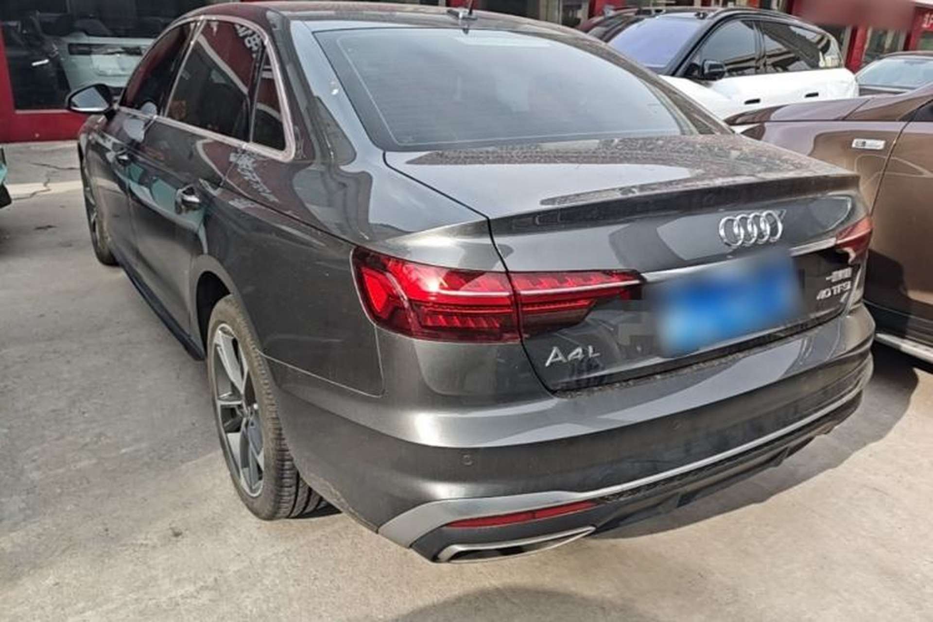 Used Audi A4L 2022 40 TFSI Fashion Dynamic Model Rear Left 45 Deg