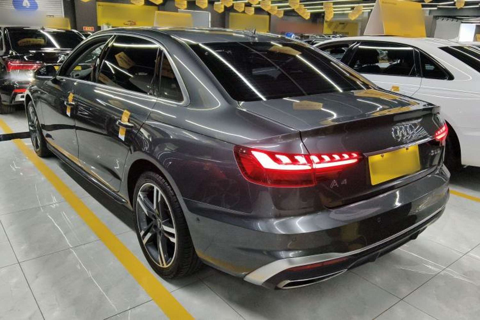 Used Audi A4L 2022 40 TFSI Luxury Dynamic Model Rear Left 45 Deg