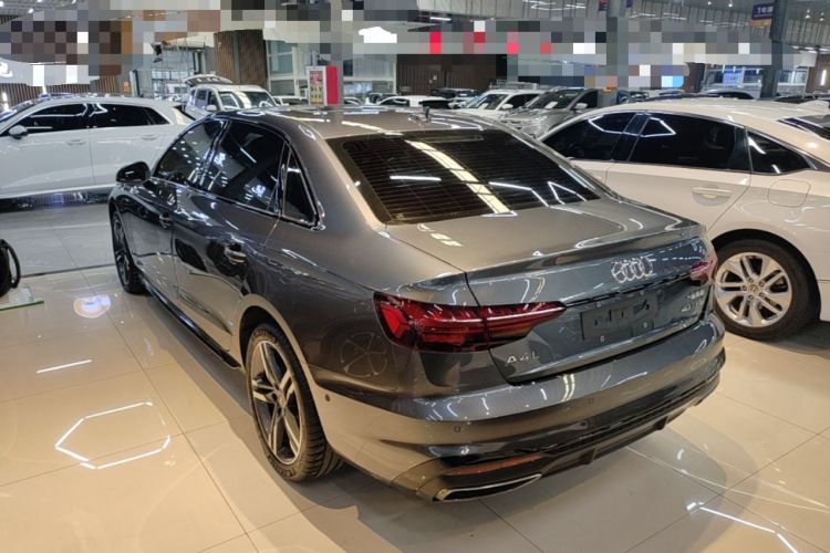 Used Audi A4L 2022 40 TFSI Luxury Dynamic Model Rear Left 45 Deg