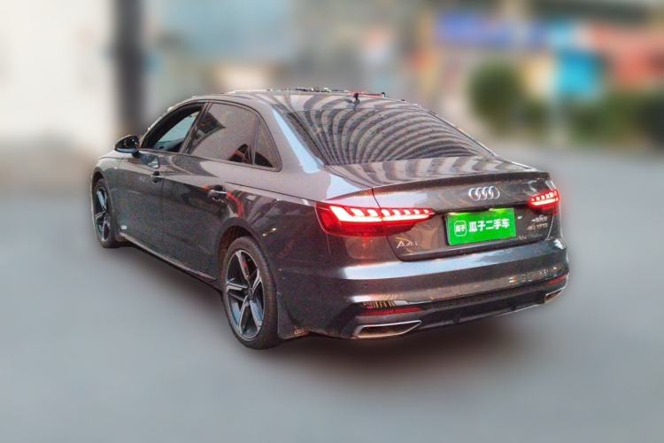 Used Audi A4L 2022 40 TFSI Luxury Dynamic Model Rear Left 45 Deg
