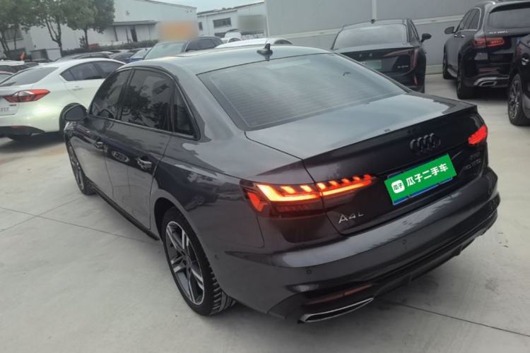 Used Audi A4L 2022 40 TFSI Luxury Dynamic Model Rear Left 45 Deg