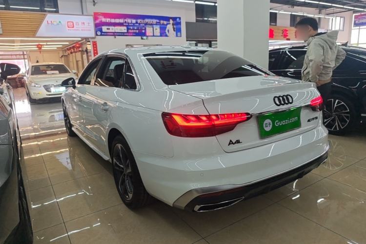 Used Audi A4L 2022 40 TFSI Fashion Dynamic Model Rear Left 45 Deg