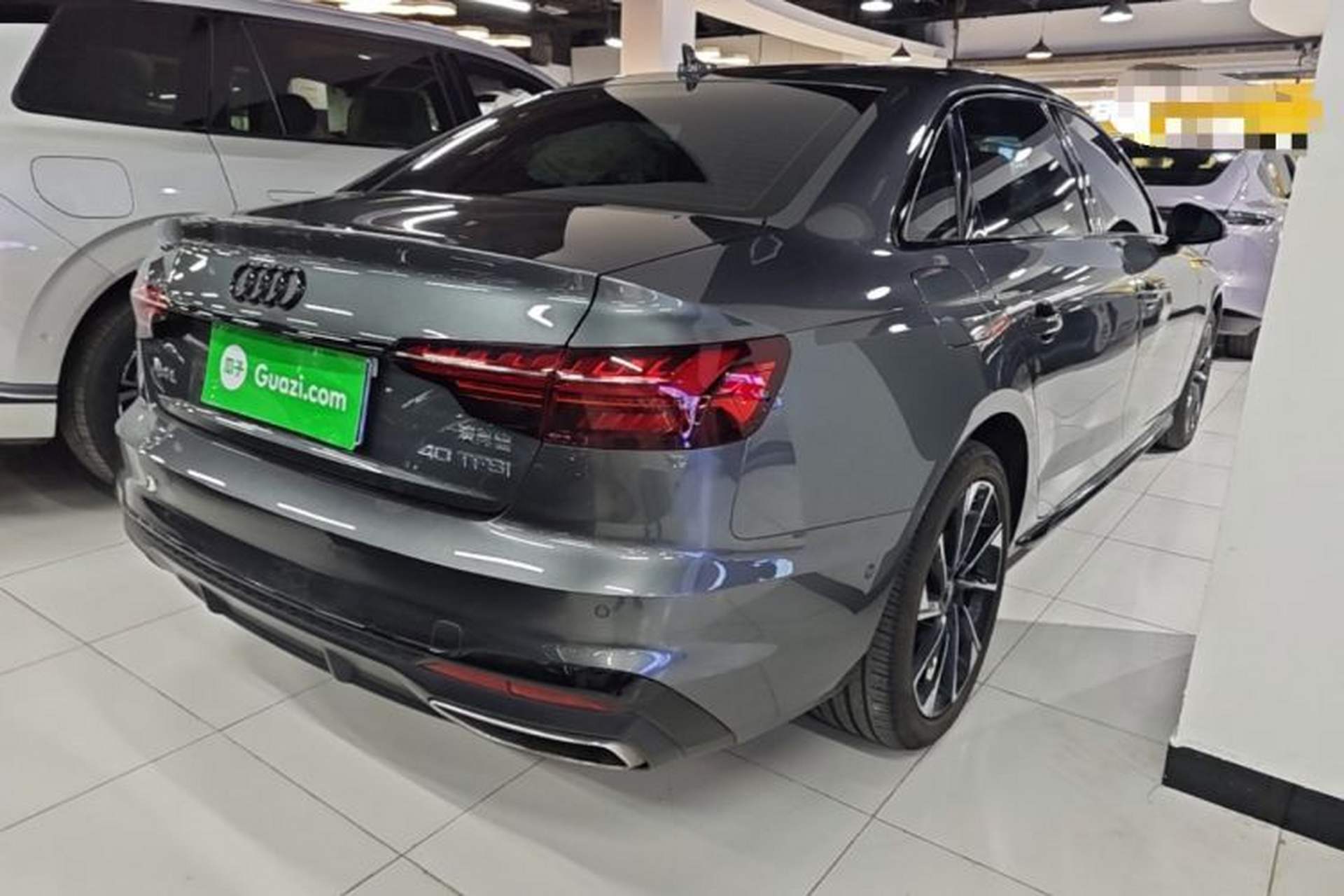 Used Audi A4L 2022 40 TFSI Luxury Dynamic Model Rear Right 45 Deg