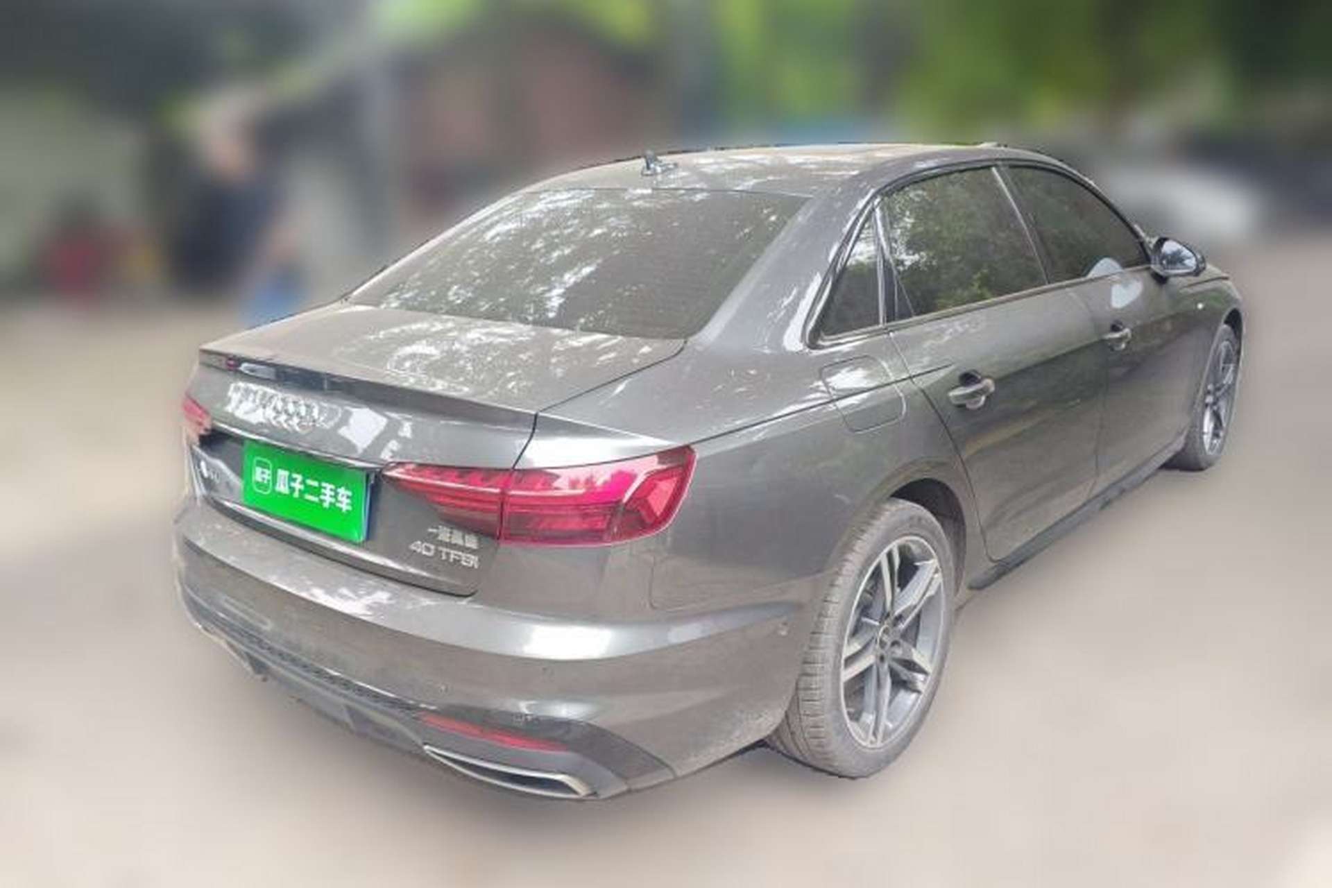 Used Audi A4L 2022 40 TFSI Luxury Dynamic Model Rear Right 45 Deg