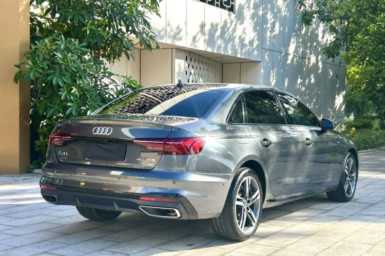 Used Audi A4L 2022 40 TFSI Luxury Dynamic Model Rear Right 45 Deg