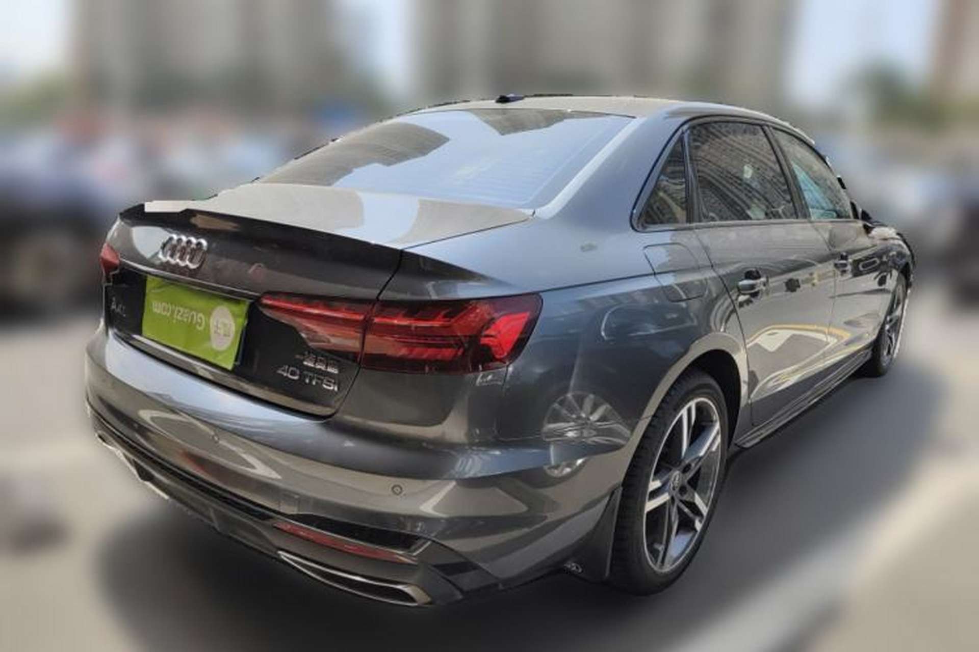 Used Audi A4L 2022 40 TFSI Luxury Dynamic Model Rear Right 45 Deg