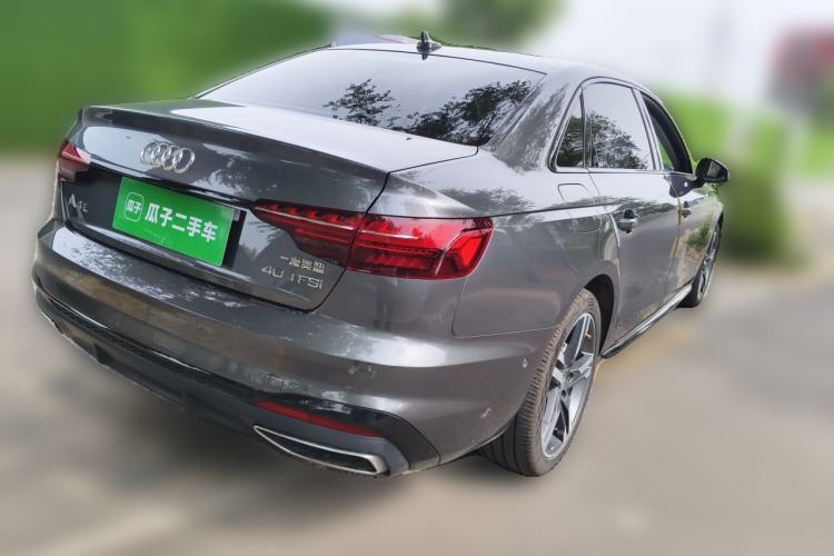 Used Audi A4L 2022 40 TFSI Luxury Dynamic Model Rear Right 45 Deg