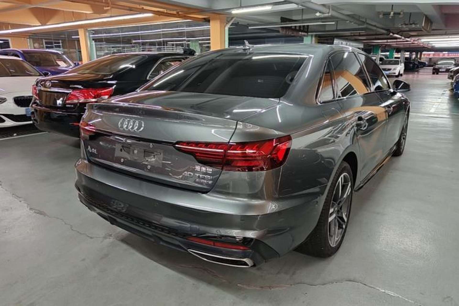Used Audi A4L 2022 40 TFSI Luxury Dynamic Model Rear Right 45 Deg