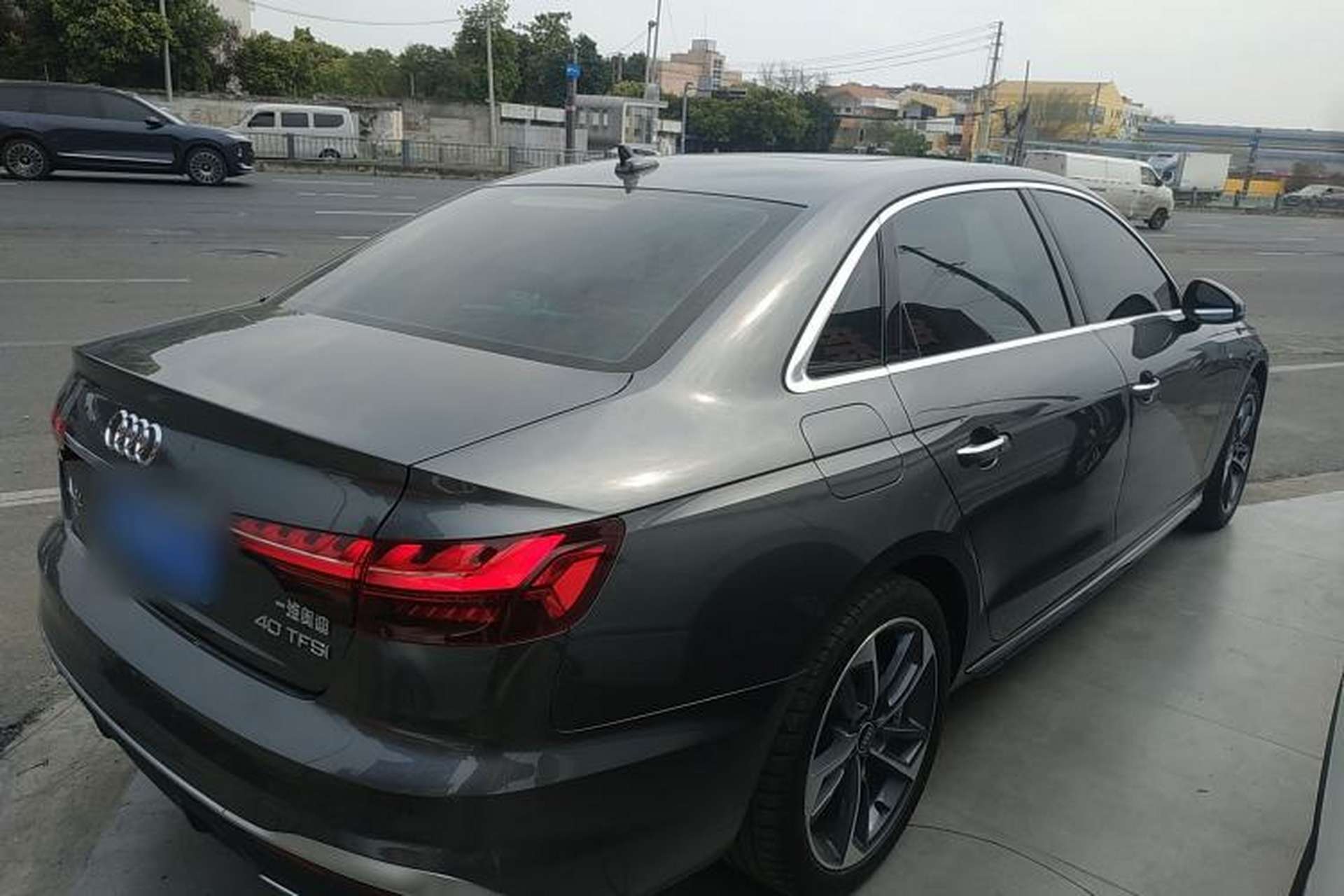 Used Audi A4L 2022 40 TFSI Fashion Dynamic Model Rear Right 45 Deg