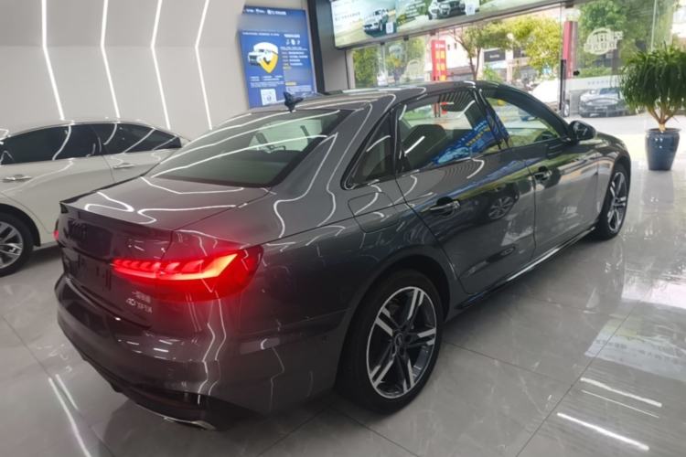 Used Audi A4L 2022 40 TFSI Luxury Dynamic Model Rear Right 45 Deg