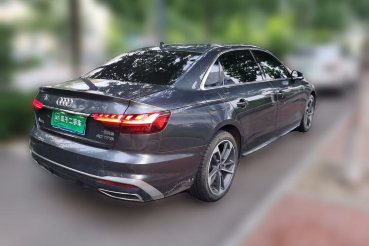 Used Audi A4L 2022 40 TFSI Fashion Dynamic Model Rear Right 45 Deg