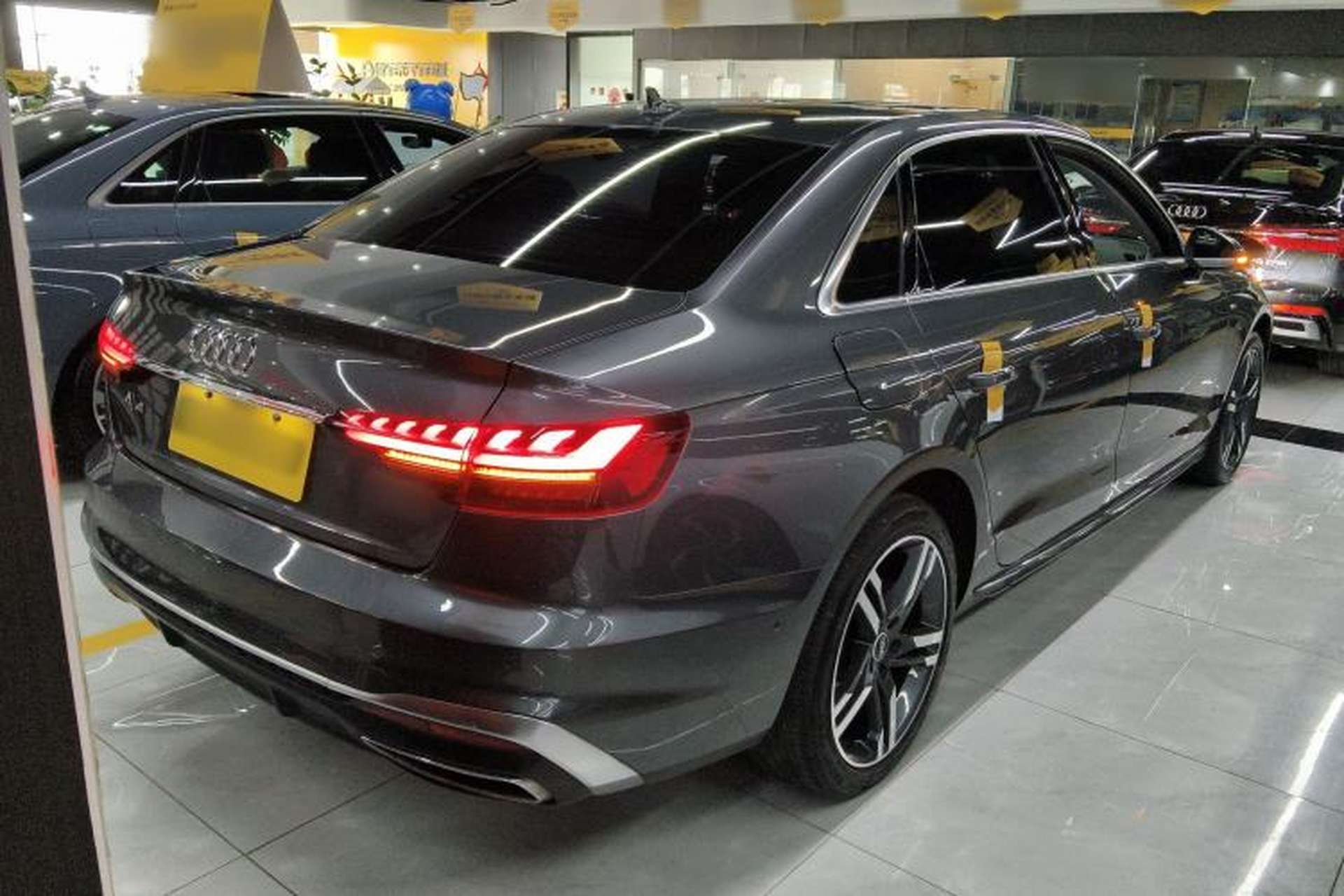 Used Audi A4L 2022 40 TFSI Luxury Dynamic Model Rear Right 45 Deg