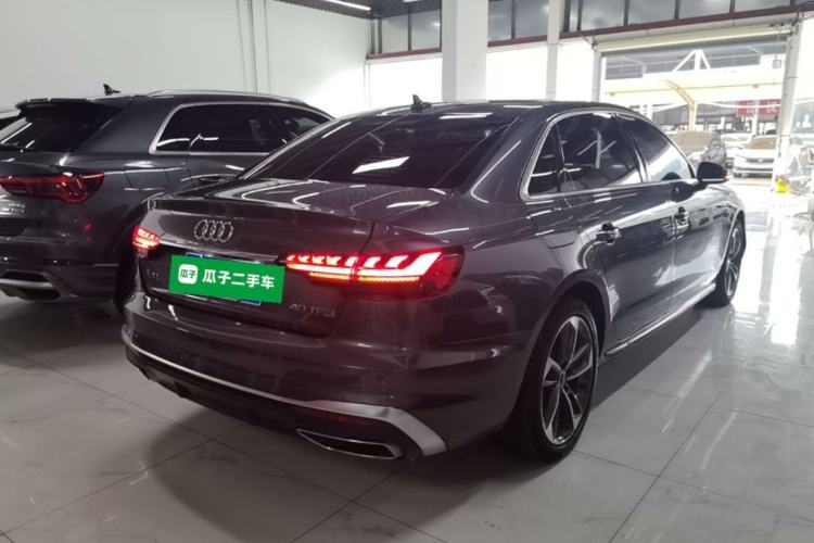 Used Audi A4L 2022 40 TFSI Fashion Dynamic Model Rear Right 45 Deg
