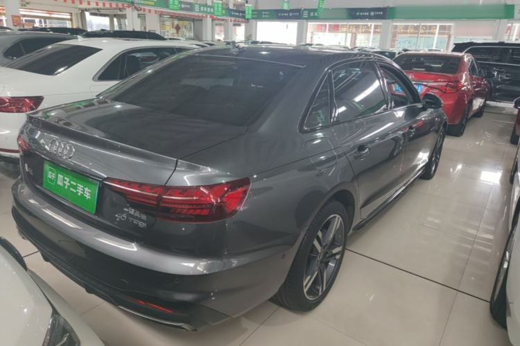 Used Audi A4L 2022 40 TFSI Luxury Dynamic Model Rear Right 45 Deg