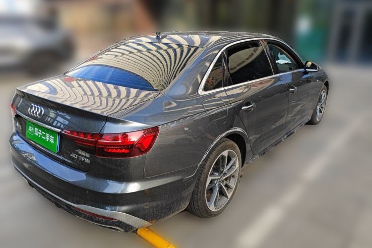 Used Audi A4L 2022 40 TFSI Fashion Dynamic Model Rear Right 45 Deg
