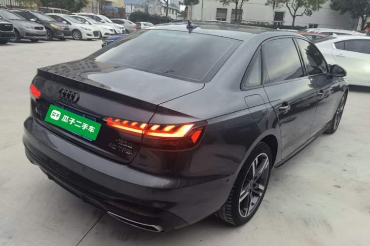 Used Audi A4L 2022 40 TFSI Luxury Dynamic Model Rear Right 45 Deg