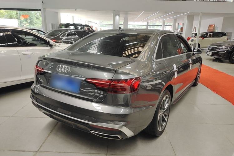 Used Audi A4L 2022 40 TFSI Fashion Dynamic Model Rear Right 45 Deg