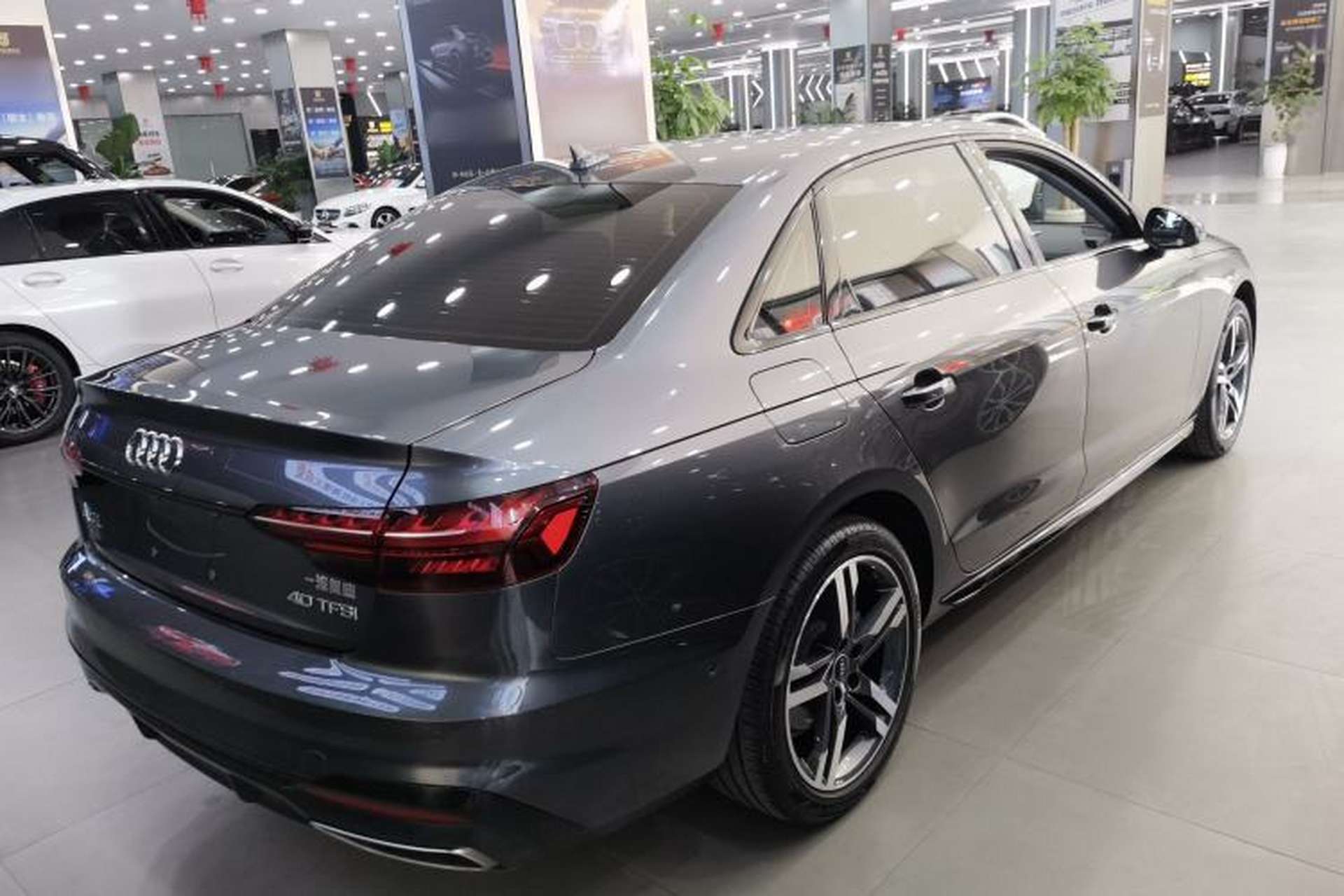 Used Audi A4L 2022 40 TFSI Luxury Dynamic Model Rear Right 45 Deg