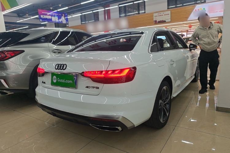 Used Audi A4L 2022 40 TFSI Fashion Dynamic Model Rear Right 45 Deg