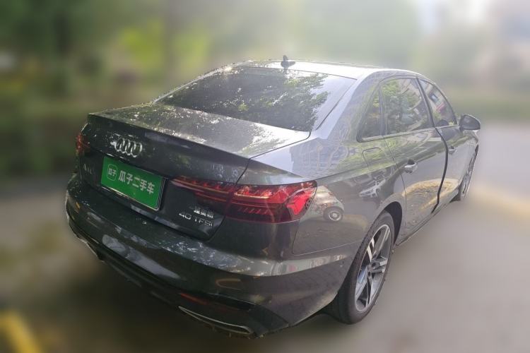 Used Audi A4L 2022 40 TFSI Luxury Dynamic Model Rear Right 45 Deg