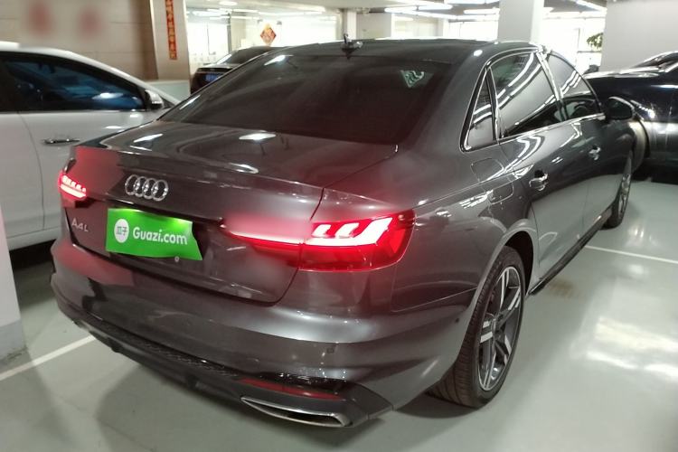 Used Audi A4L 2022 40 TFSI Luxury Dynamic Model Rear Right 45 Deg