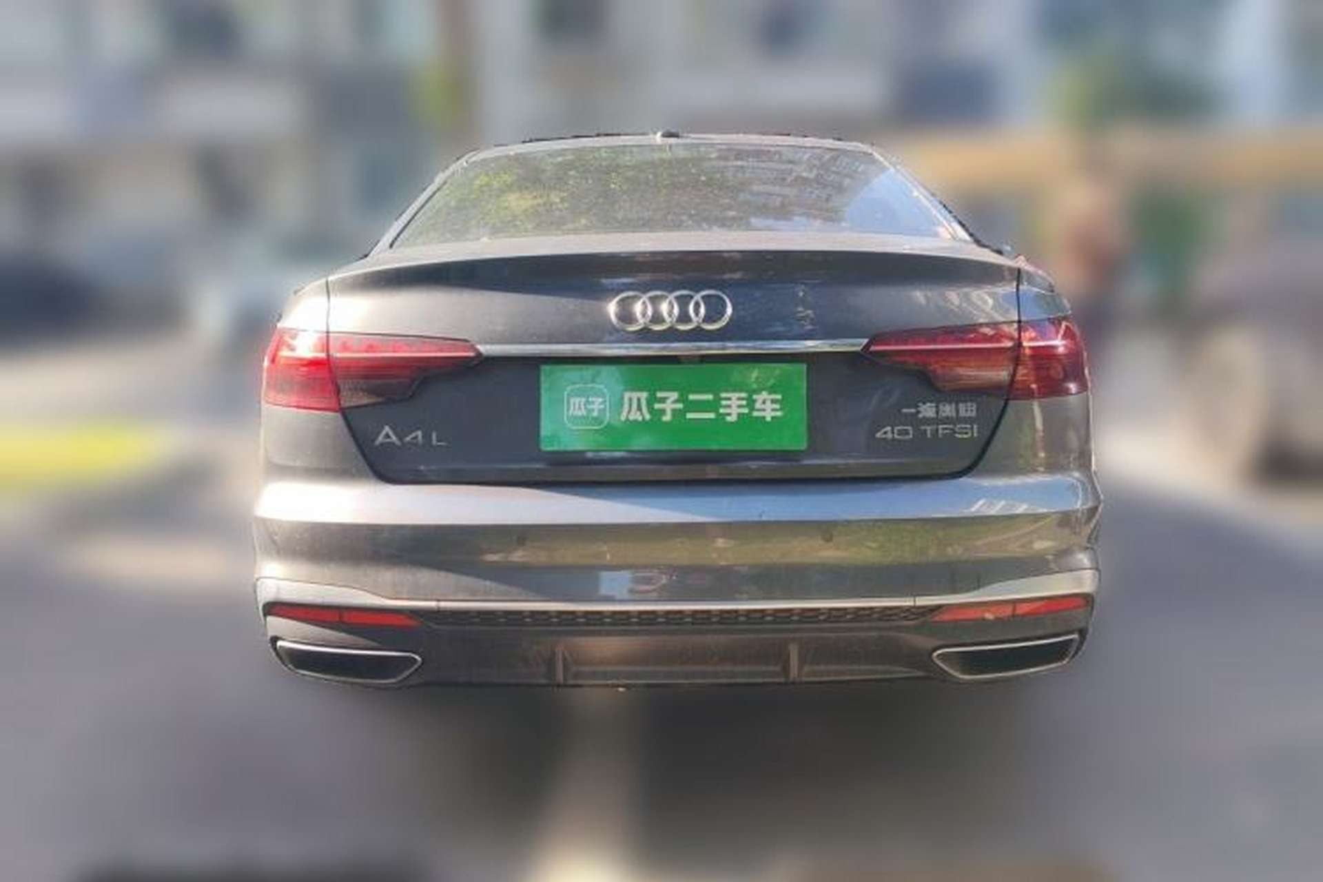Used Audi A4L 2022 40 TFSI Fashion Dynamic Model Rear
