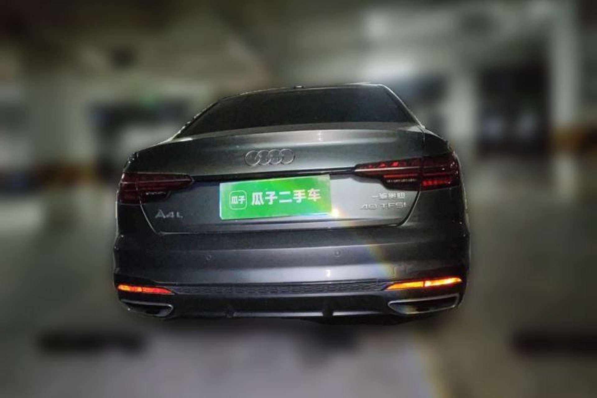Used Audi A4L 2022 40 TFSI Luxury Dynamic Model Rear