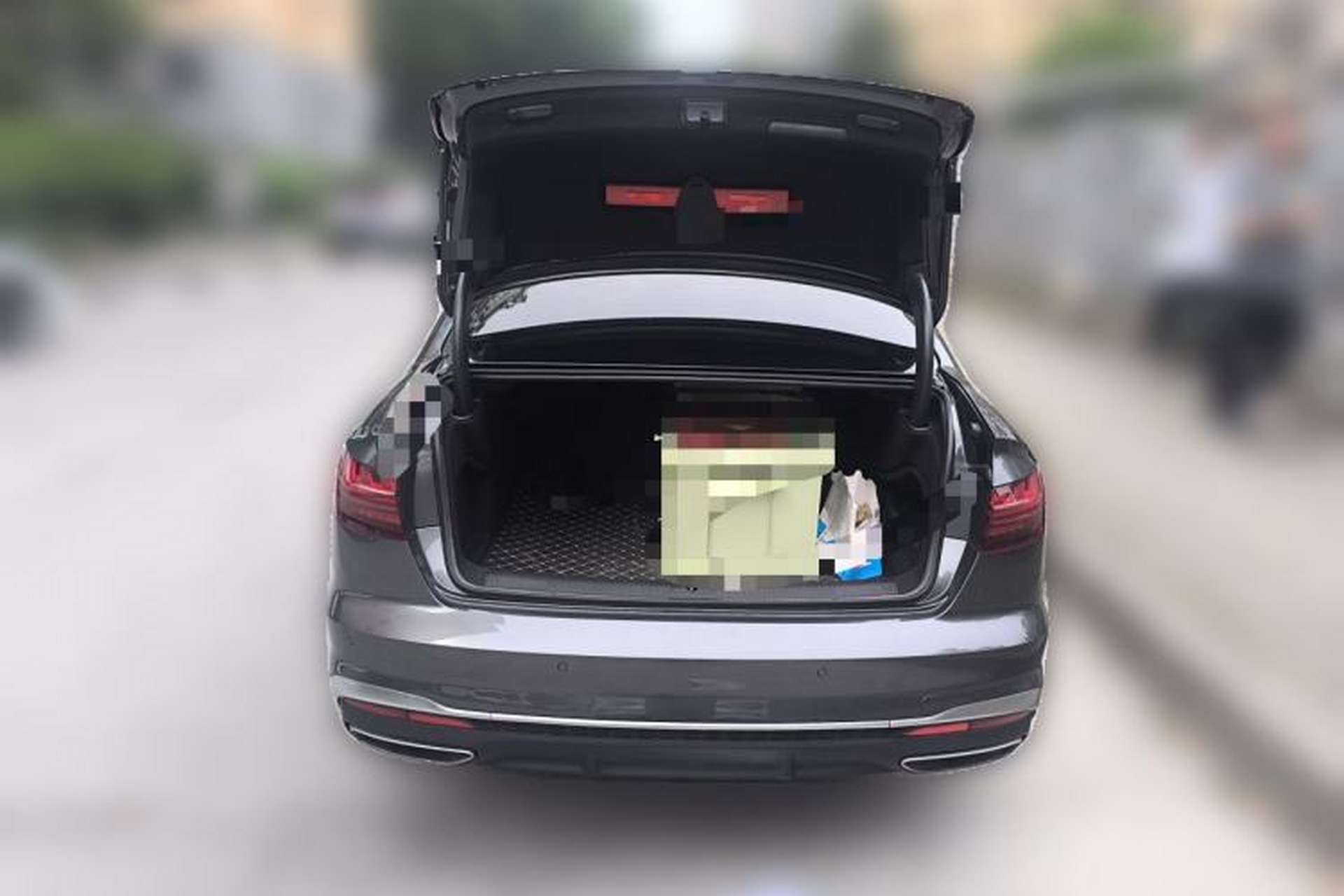 Used Audi A4L 2022 40 TFSI Fashion Dynamic Model Trunk