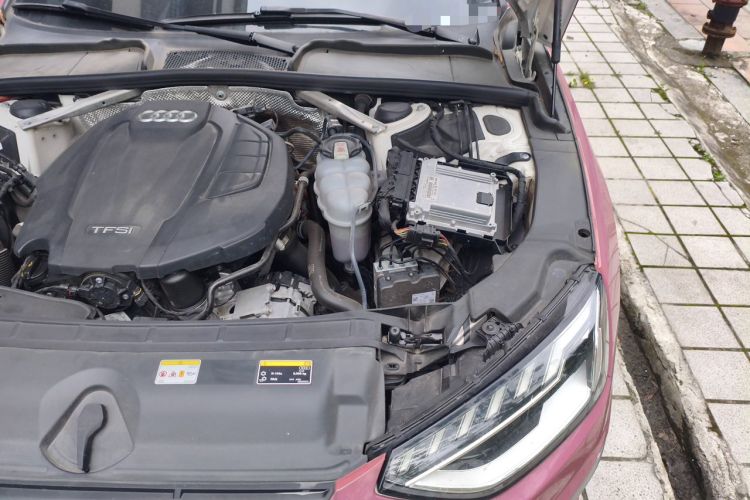 Used Audi A4L 2022 40 TFSI Fashion Dynamic Model Engine Bay Left