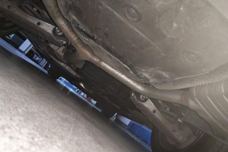 Used Audi A4L 2022 40 TFSI Luxury Dynamic Model Chassis Rear