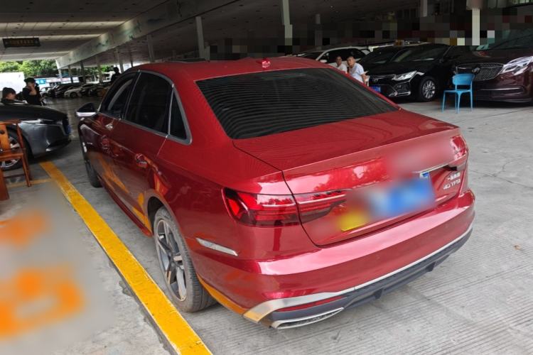 Used Audi A4L 2022 40 TFSI Luxury Dynamic Model Rear Left 45 Deg