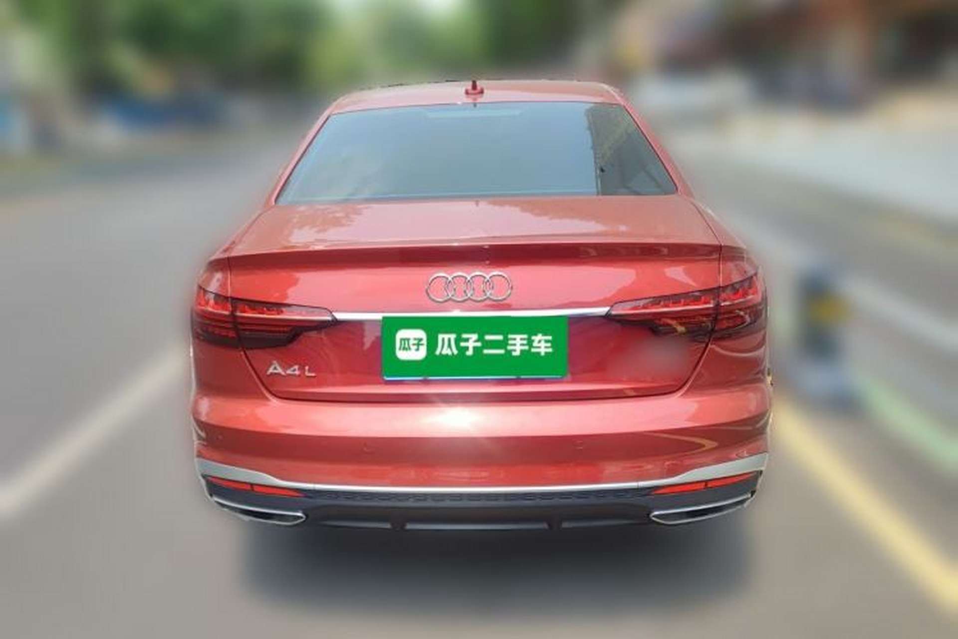 Used Audi A4L 2022 40 TFSI Fashion Dynamic Model Rear