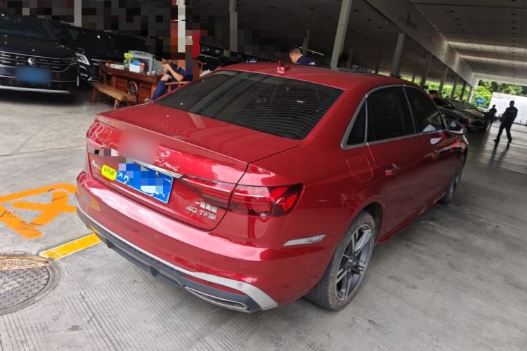 Used Audi A4L 2022 40 TFSI Luxury Dynamic Model Rear Right 45 Deg