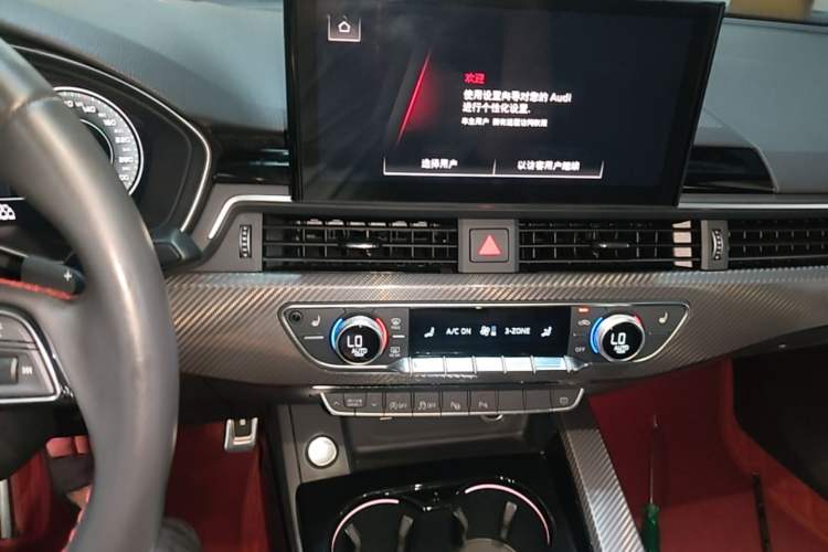 Used Audi A4L 2022 40 TFSI quattro RS Performance Package Audio And AC Panel