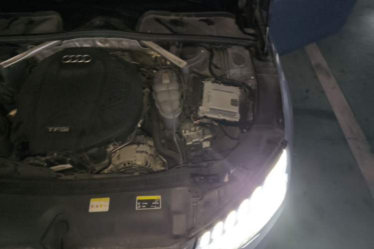 Used Audi A4L 2022 40 TFSI quattro RS Performance Package Engine Bay Left