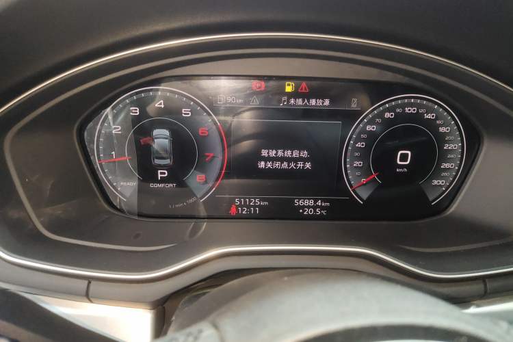 Used Audi A4L 2022 40 TFSI Fashion Dynamic Model Instrument Cluster