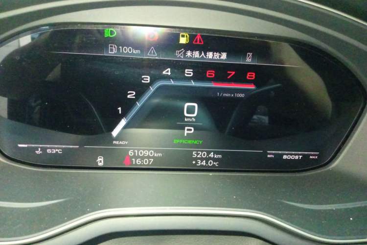 Used Audi A4L 2022 40 TFSI Fashion Dynamic Model Instrument Cluster