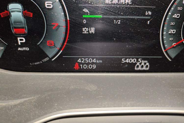 Used Audi A4L 2022 45 TFSI quattro Prestige Dynamic Edition Odometer Close Up